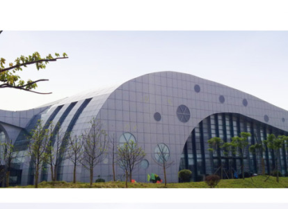 濮阳会议中心外景网架工程